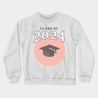 Class of 2024 Feminine Crewneck Sweatshirt